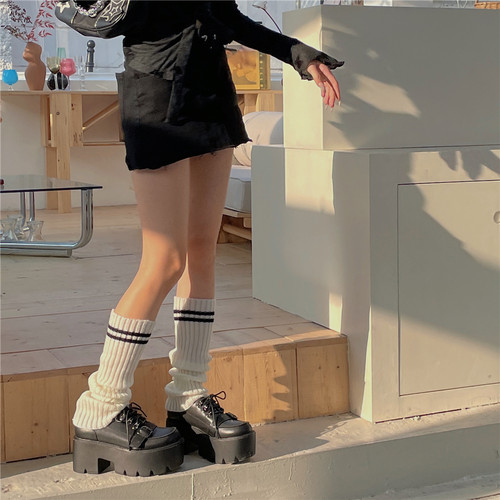 LETMESEE千禧风辣妹堆堆袜套