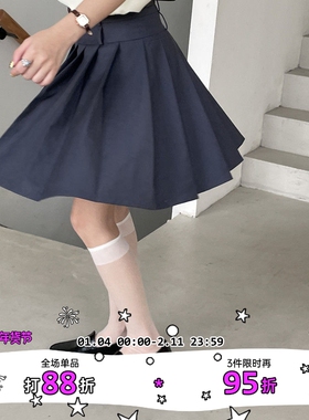 LET ME SEE 超薄JK奶白色小腿袜夏季透肉黑色中筒袜日系少女丝袜