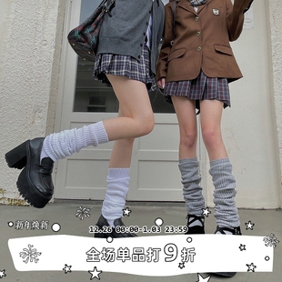 日系针织袜原宿风jk大象袜长筒棉袜秋冬中筒堆堆腿套 SEE LET