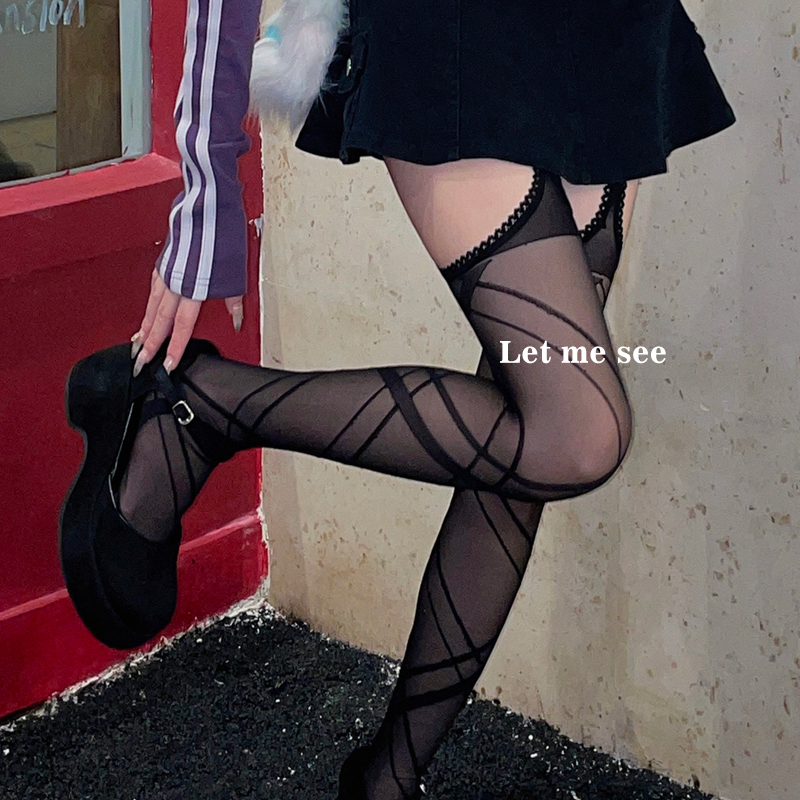 LETMESEE千禧Y2K辣妹丝袜