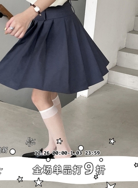 LET ME SEE 超薄JK奶白色小腿袜夏季透肉黑色中筒袜日系少女丝袜