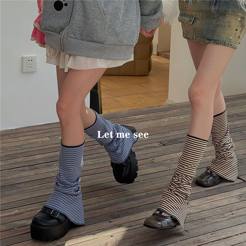 LETMESEE复古Y2K堆堆袜套