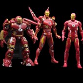 复仇者联盟4钢铁侠MK46战争机器7寸人偶蜘蛛侠绿巨人玩具模型手办