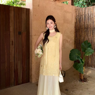 大气潮流背心连衣裙 零度 韩系简约时尚 新品 配6170 26年夏上新夏季