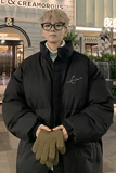 美式重磅棉衣男潮宽松情侣保暖面包服冬季加厚立领外套MF9397/P90，男装棉衣，电商B316