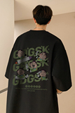 已注册/夏季韩版圆领印花短袖T恤男宽松体恤打底衫DT9654/P25，男装T恤，电商B316