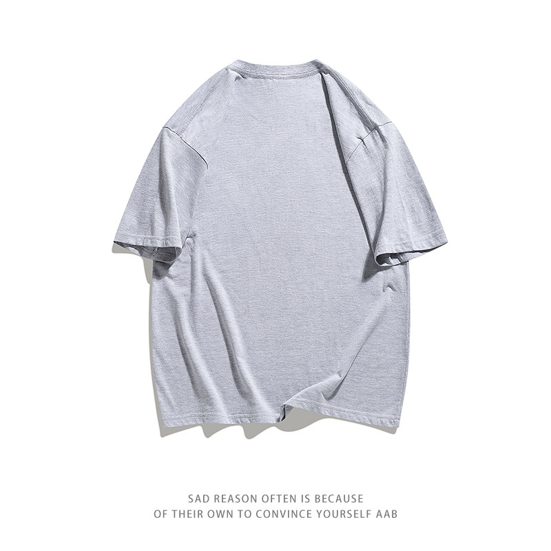 已注册/夏季圆领印花纯棉百搭短袖T恤男体恤打底衫DT3999/P25,男装T恤,电商B316