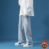已注册/春季太空人牛仔裤男休闲直筒阔腿裤NZ0866P45/加绒P50，男装牛仔裤，电商B316
