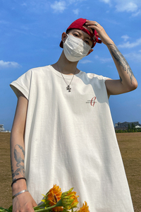 已注册/夏季纯棉圆领背心男生宽松通勤坎肩打底衫 BX2999/P25图片