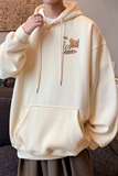 已注册/华棉秋季新文艺花朵印花卫衣男宽松打底衫WY1359/P50，男装卫衣，电商B316
