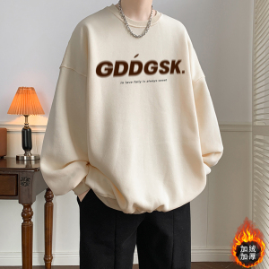 已注册/冬季新渐变印花卫衣男情侣纯棉外套WY3383/P35加绒P40