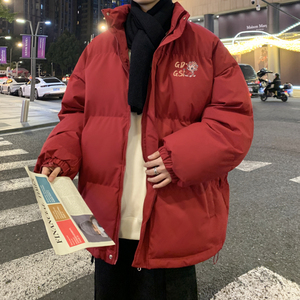 新款面包服冬季美式青年立领棉衣男生保暖休闲宽松外套MF9592/P90图片