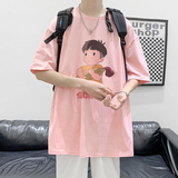 已注册/夏季印花短袖T恤男半袖体恤大码打底衫情侣DT2828/P25，男装T恤，电商B316