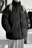 本命年新款红色立领面包服男冬季保暖棉衣港风宽松外套MF9592/P90，男装棉衣，电商B316