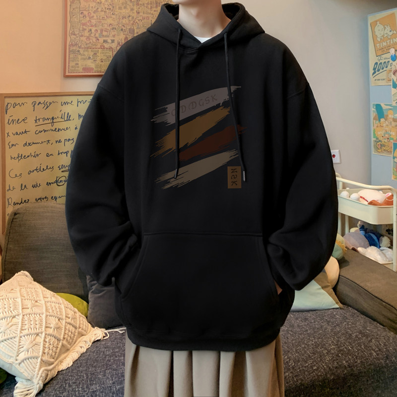 已注册/华棉秋季新文艺字母潮牌卫衣男大码打底衫WY5739/P50,男装卫衣,电商B316