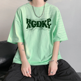 已注册/夏季新港风印花短袖T恤男生纯棉体恤打底衫DT3586/P25，男装T恤，电商B316
