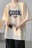 已注册/重磅新夏季卡其色印花流行短袖T恤男生体恤DT3666/P25，男装T恤，电商B316