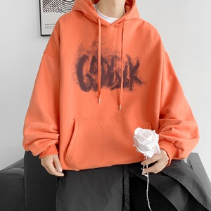 已注册/秋季连帽情侣卫衣男大码打底衫情侣外套WY8831/P45加绒P50图片