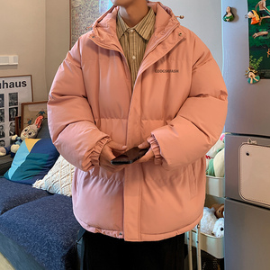 冬季休闲潮流面包服潮大码保暖棉衣情侣立领加厚外套 MY1171/P100图片