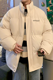 冬季潮流高街面包服男潮大码保暖棉衣情侣立领加厚外套MY1169/P90，男装棉衣，电商B316