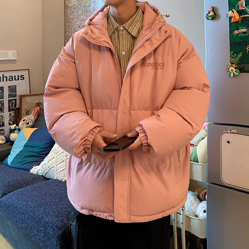 冬季情侣流行面包服潮大码保暖棉衣潮流立领加厚外套 MY1172/P100图片