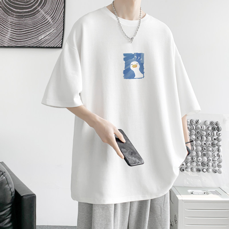 已注册/夏季运动休闲纯棉短袖T恤男宽松体恤打底衫DT5115/P25,男装T恤,电商B316