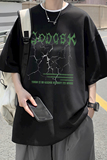 已注册/夏季外景纯棉运动青年圆领短袖T恤男宽松体恤衫DT9661/P25，男装T恤，电商B316