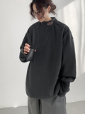 已注册/春秋季喜庆红色宽松打底衫男潮中领长袖T恤卫衣WY9623/P28，男装卫衣，电商B316
