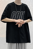 已注册/夏季印花短袖T恤男女港风半袖大码情侣体恤DT3366/P25，男装T恤，电商B316