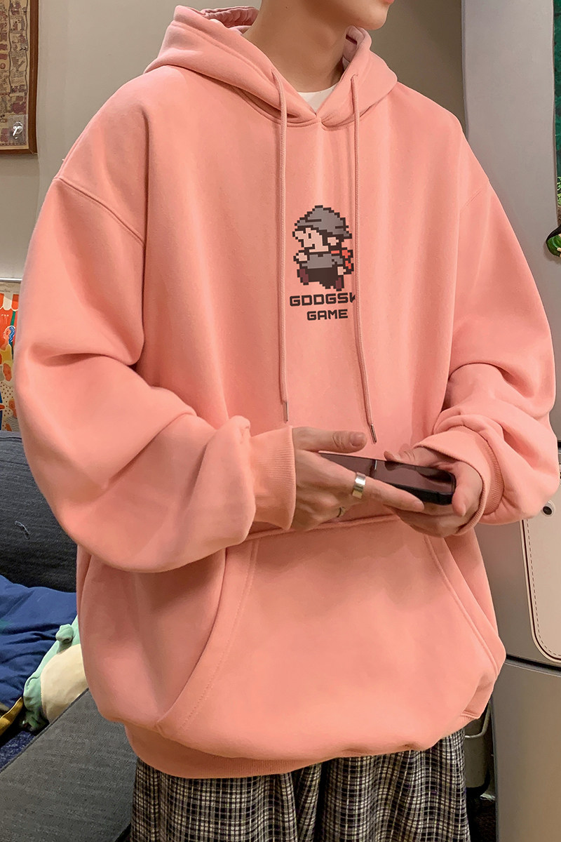已注册/秋季新日系动漫印花卫衣男生潮酷大码外套WY4199/P50,男装卫衣,电商B316