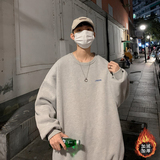 已注册/春季夜景港风加厚卫衣男女情侣外套WY8833/P28加绒P35，男装卫衣，电商B316