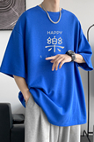 已注册/克莱因蓝短袖T恤男夏季港风半袖大码体恤打底衫DT8800/P25，男装T恤，电商B316