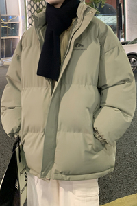 冬季韩式宽松立领面包服男潮羽绒保暖棉衣厚款百搭外套MF9613/P90图片