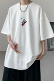 已注册/夏季白色潮牌休闲短袖T恤男宽松体恤打底衫DT1199/P25，男装T恤，电商B316