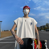 已注册/夏季港风小清新背心男休闲大码坎肩打底衫BX8832/P25，男装背心/马甲，电商B316