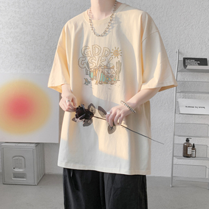 已注册/夏季紫色短袖T恤男健身休闲大码体恤打底衫DT5963/P25图片