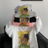 已注册/秋季新印花卫衣男圆领大码打底衫情侣外套WY0569/P35，男装卫衣，电商B316