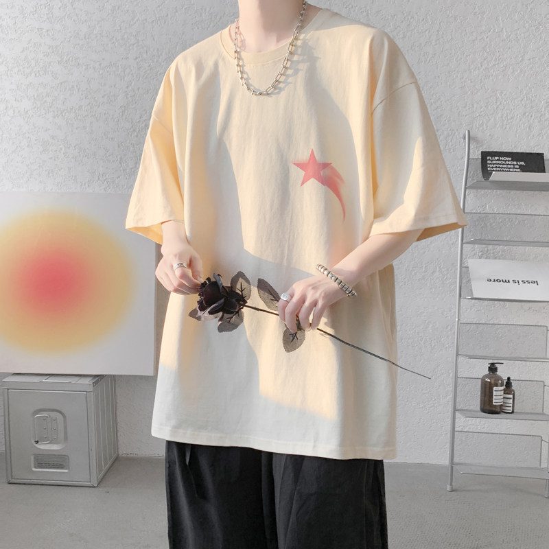 已注册/夏季纯棉日系半袖短袖T恤男大码体恤打底衫DT8113/P25,男装T恤,电商B316