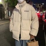 冬季港风加厚羽绒棉服男潮牌棉衣情侣大码宽松港风外套MY333/P90，男装棉衣，电商B316
