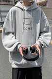 已注册/秋季新复古通勤印花连帽卫衣男生宽松外套WY9113/P50，男装卫衣，电商B316