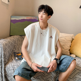 已注册/夏季大码运动风男日系纯棉背心坎肩打底衫BX3691/P25，男装背心/马甲，电商B316