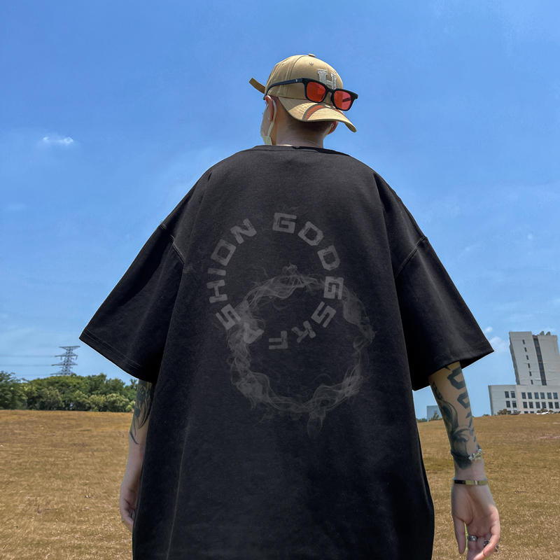 已注册/夏季流行通勤短袖T恤男情侣宽松体恤打底衫DT9819/P25，男装T恤，电商B316