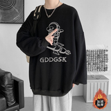 已注册/春季太空人圆领套头卫衣男长袖T恤WY3987/P35加绒P40，男装卫衣，电商B316