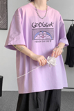 已注册/夏季内景纯棉卡通印花短袖T恤男宽松圆领体恤衫DT9669/P25，男装T恤，电商B316