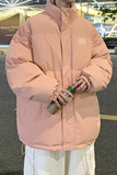 冬季立领面包服男潮宽松保暖棉衣美式潮牌宽松休闲外套MF9576/P90，男装棉衣，电商B316