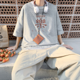 已注册/夏季印花纯棉短袖T恤男重磅半袖体恤打底衫DT8800/P25，男装T恤，电商B316