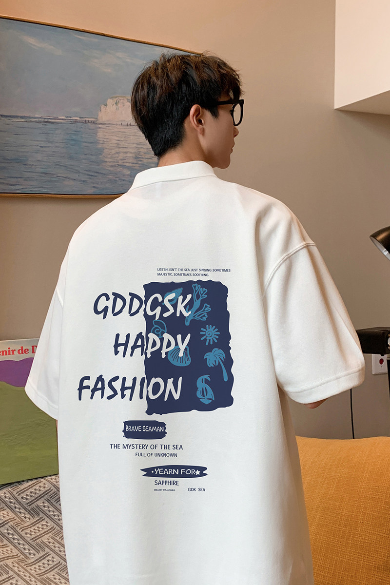 已注册/夏季polo衫男生休闲短袖T恤大码体恤打底衫PL1069/P45,男装Polo衫,电商B316