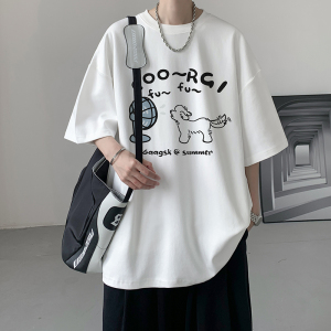 已注册/夏季潮牌内搭文艺短袖T恤宽松男体恤打底衫DT5203/P25
