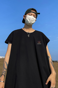 已注册/夏季休闲风大码纯棉背心男运动坎肩打底衫 BX9630/P25图片