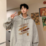 已注册/华棉秋季新白色休闲港风卫衣男大码打底衫WY5739/P50，男装卫衣，电商B316